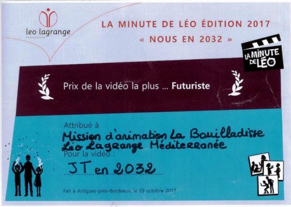 You are currently viewing LA MINUTE DE LEO EDITION 2017: JT 2032