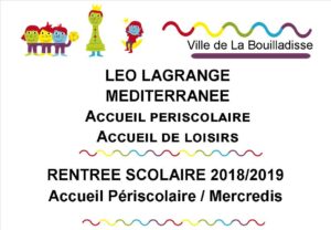 Lire la suite à propos de l’article LA BOUILLADISSE: RENTREE 2018/2019