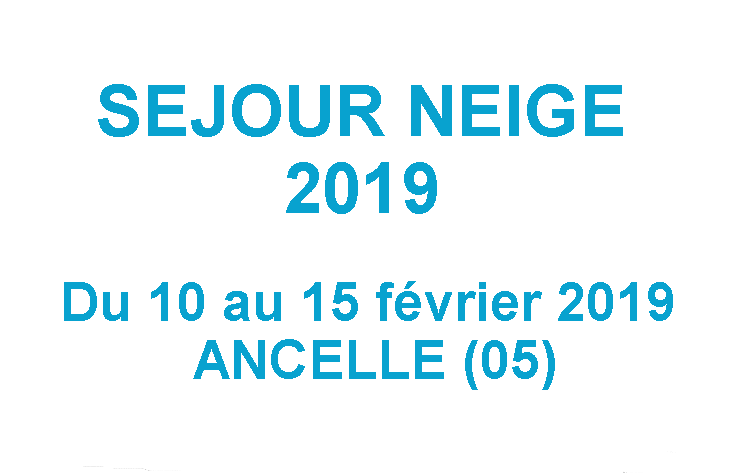 You are currently viewing SEJOUR NEIGE 2019