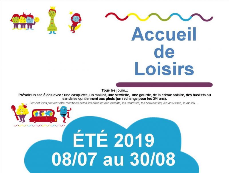 You are currently viewing L’ETE 2019 A L’ACCUEIL DE LOISIRS (CENTRE AERE) DE BELCODENE