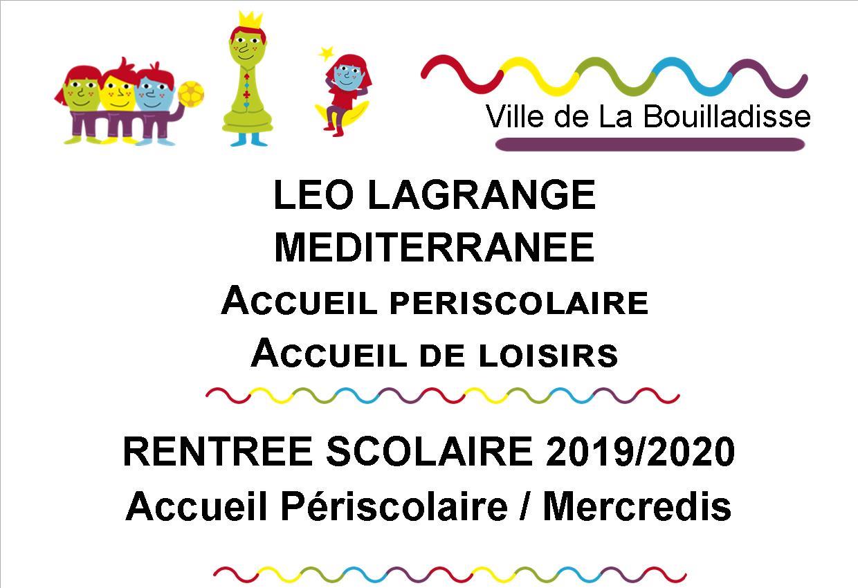 You are currently viewing RENTREE 2019 2020 / INSCRIPTIONS MERCREDIS ET PERISCOLAIRE